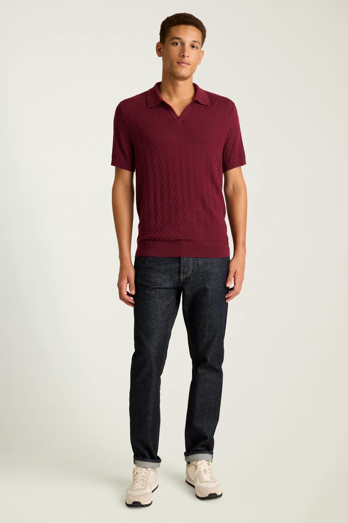 Hudson Sweater Polo Bonobos Featured