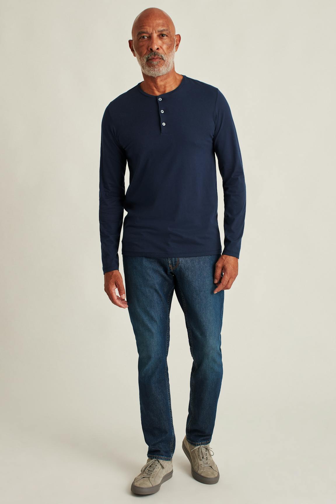 Pima Performance Long Sleeve Henley Bonobos Best Seller