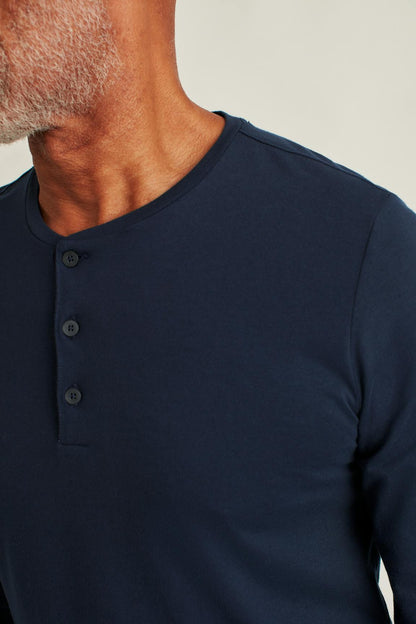 Pima Performance Long Sleeve Henley Bonobos Best Seller