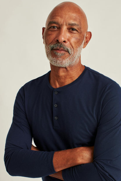Pima Performance Long Sleeve Henley Bonobos Best Seller