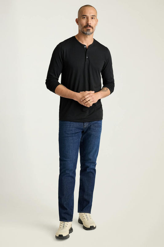 Pima Performance Long Sleeve Henley Bonobos Top Pick