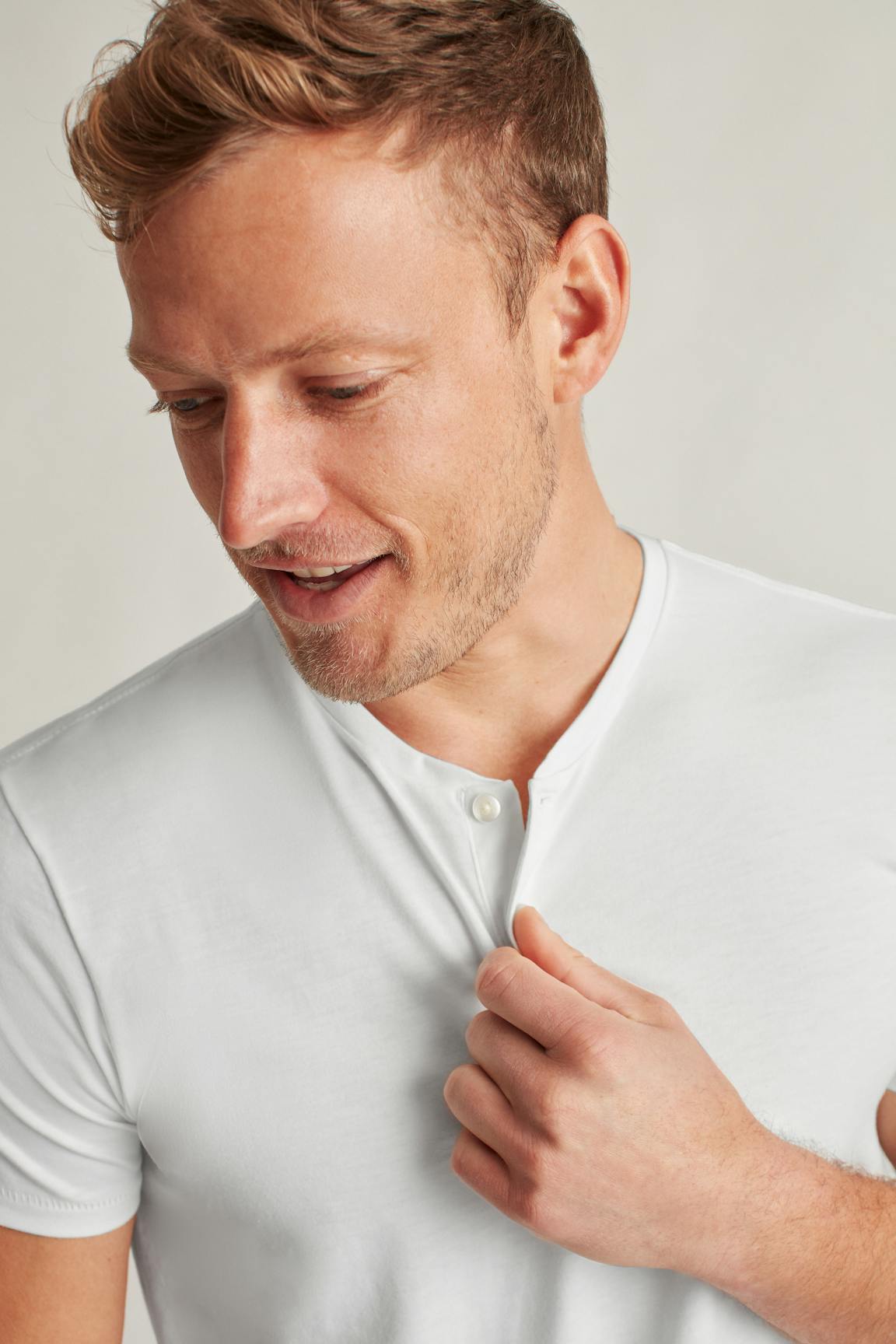 Pima Performance Short Sleeve Henley Bonobos Premium