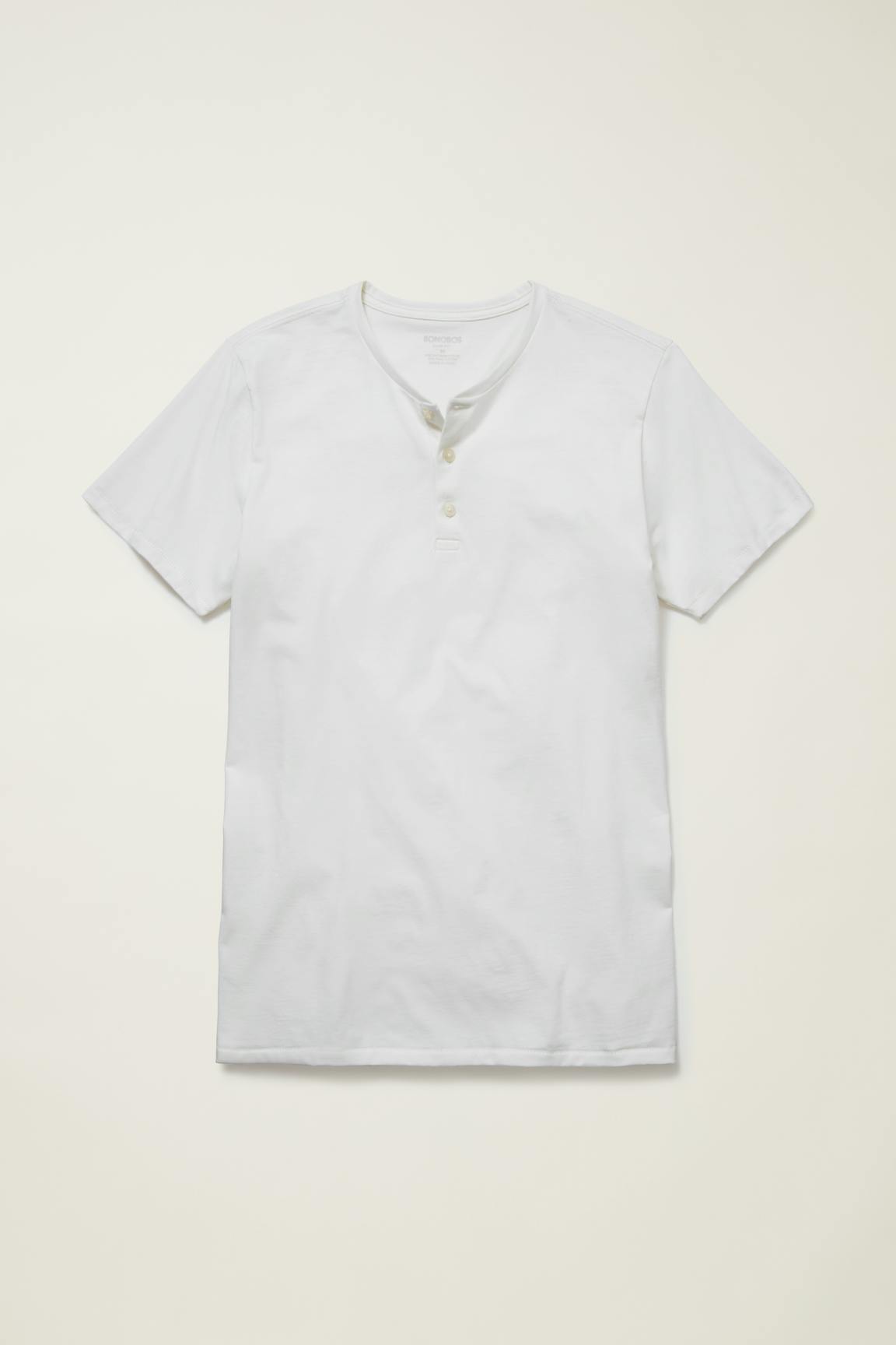Pima Performance Short Sleeve Henley Bonobos Premium