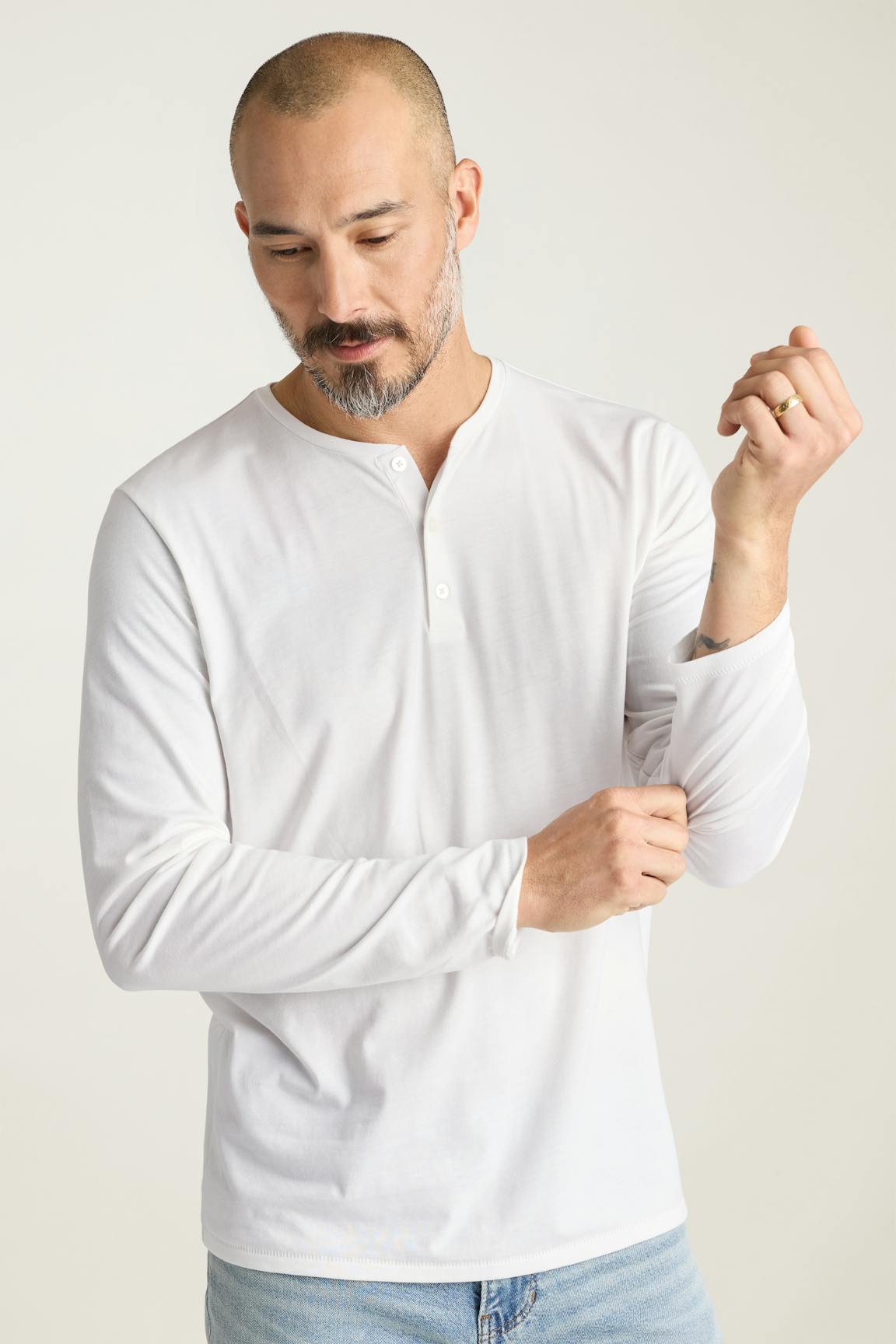 Pima Performance Long Sleeve Henley Bonobos Featured