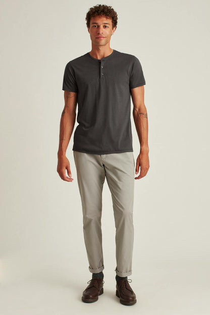 Pima Performance Short Sleeve Henley Bonobos Popular