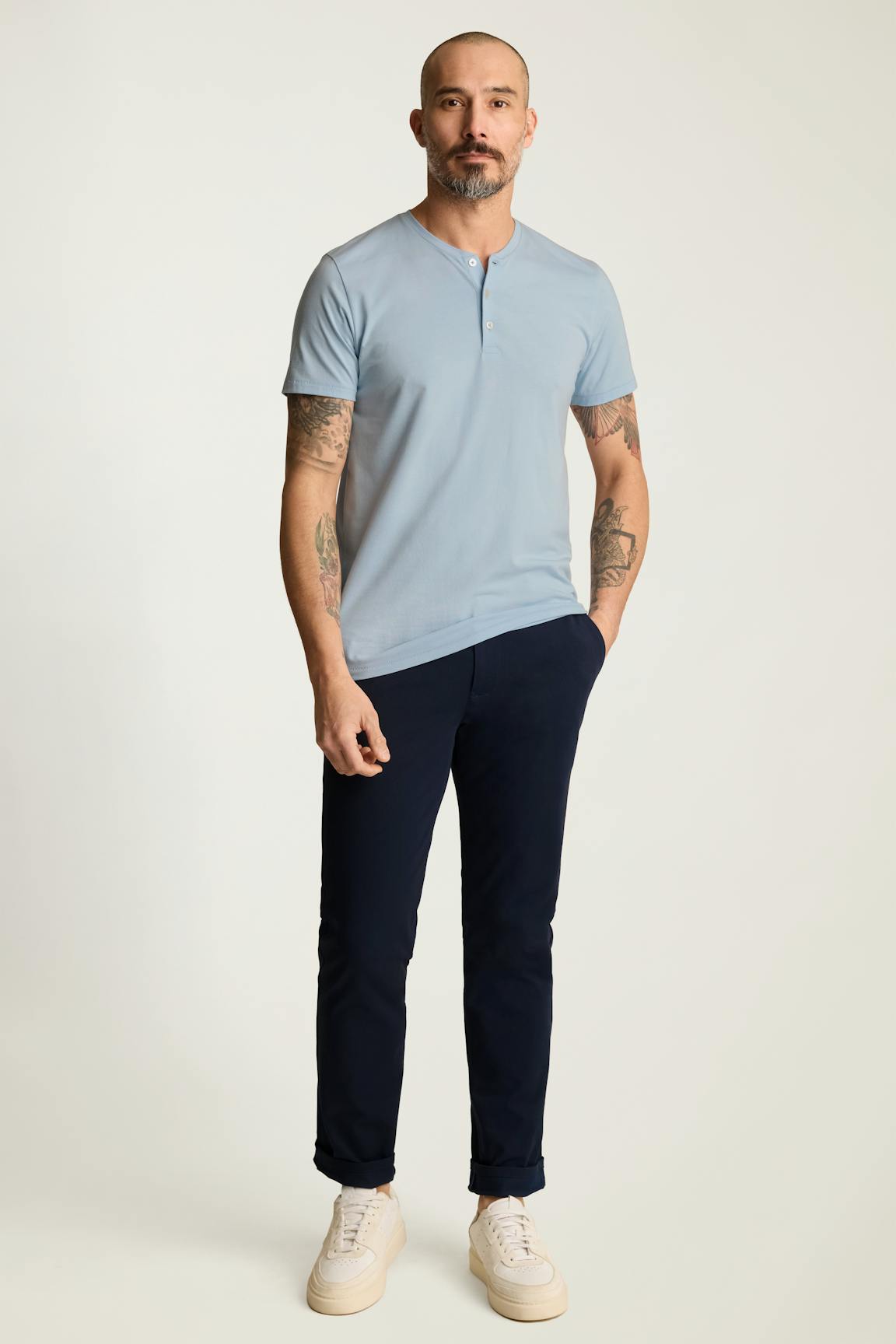 Pima Performance Short Sleeve Henley Bonobos New