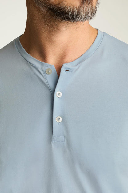 Pima Performance Short Sleeve Henley Bonobos New