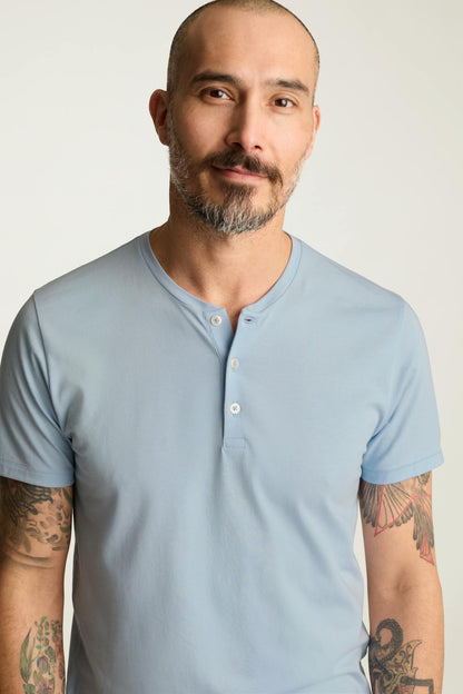Pima Performance Short Sleeve Henley Bonobos New