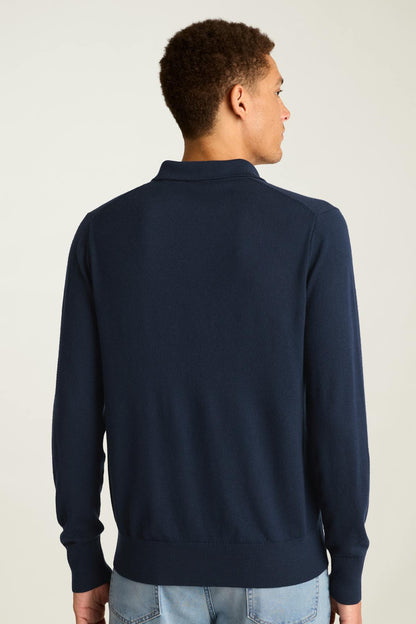 Merino Long Sleeve Sweater Polo Bonobos Trending