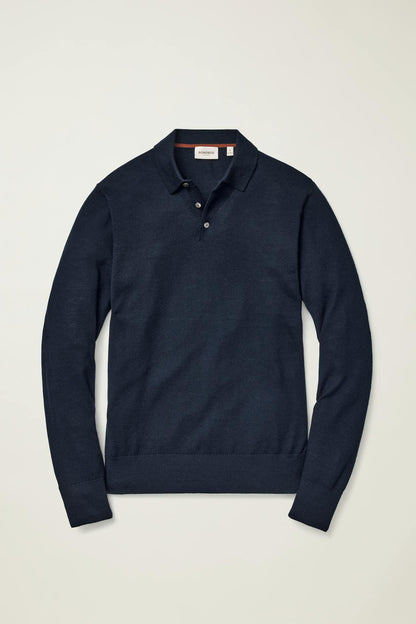 Merino Long Sleeve Sweater Polo Bonobos Trending