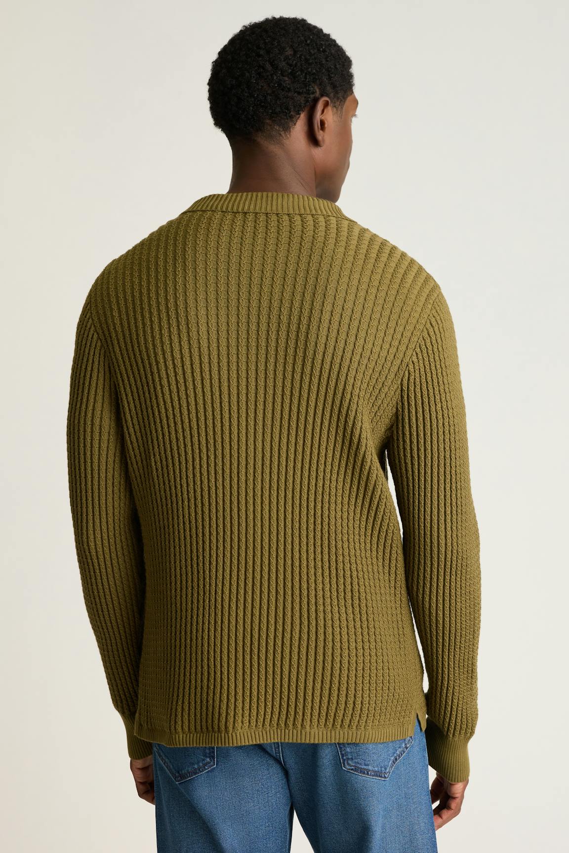 Hudson Long Sleeve Sweater Polo Bonobos Top Pick