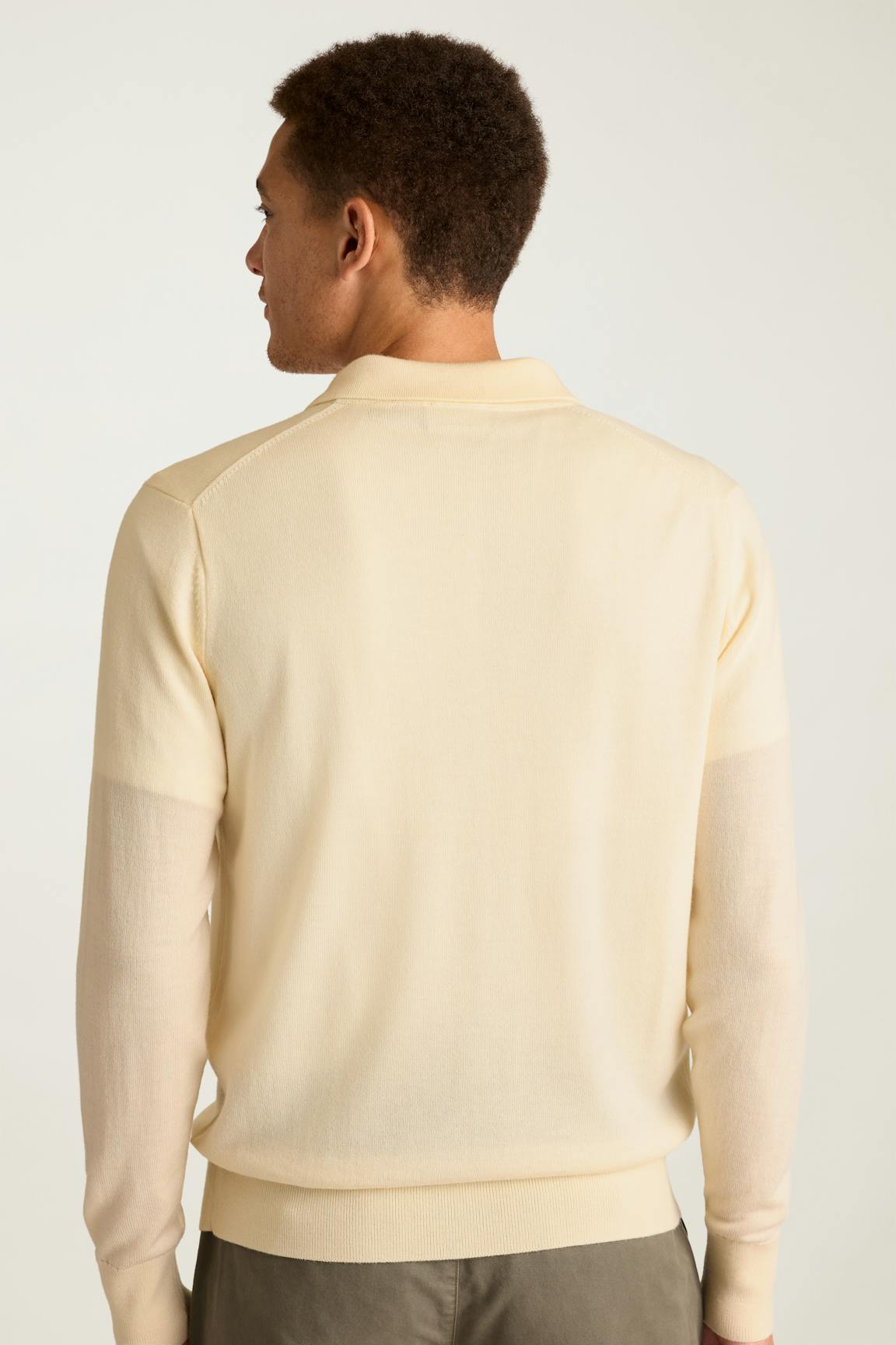 Merino Long Sleeve Sweater Polo Bonobos Smart Buy