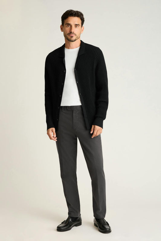 Hudson Long Sleeve Sweater Polo Bonobos Popular
