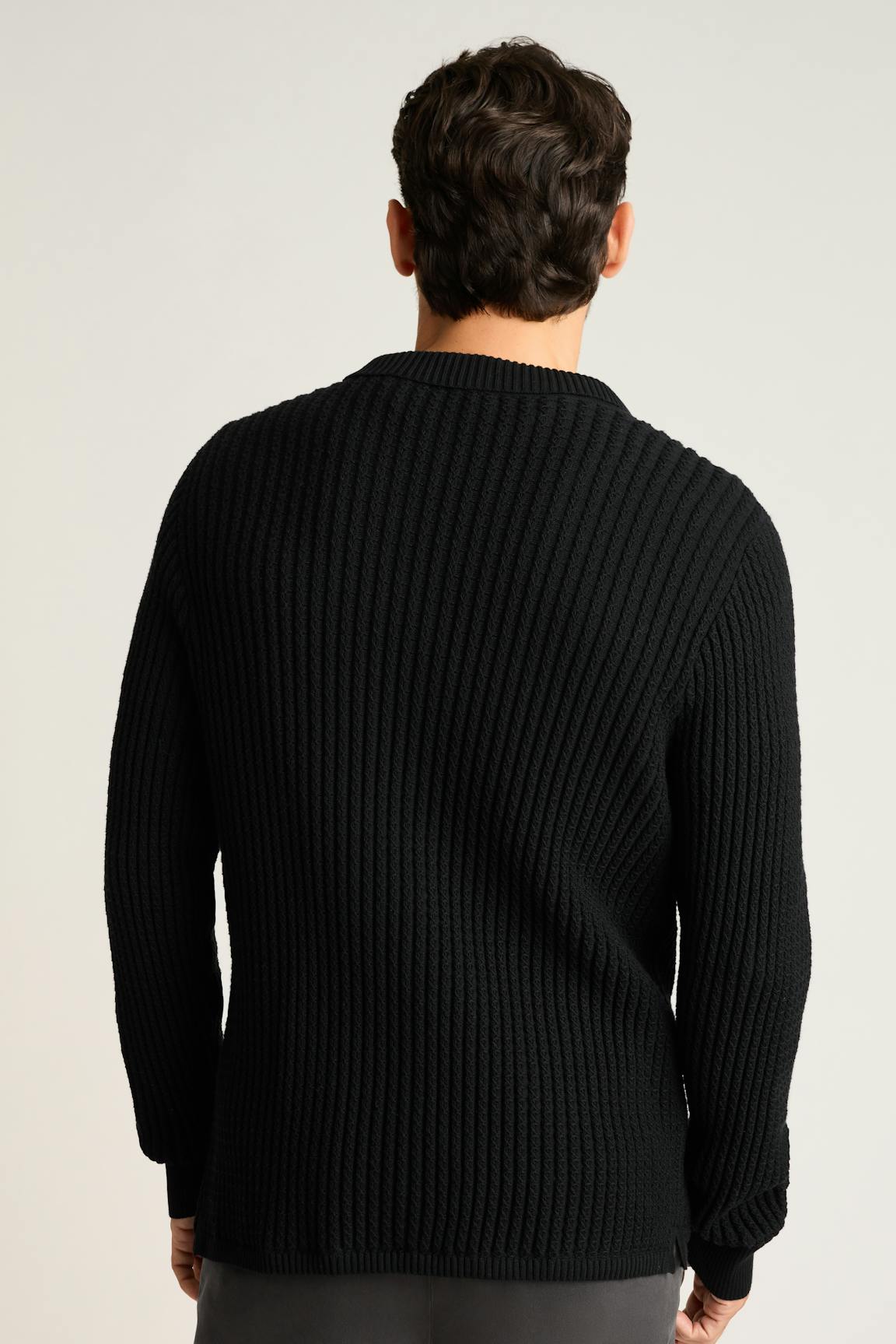 Hudson Long Sleeve Sweater Polo Bonobos Popular