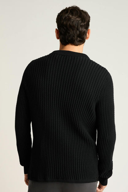 Hudson Long Sleeve Sweater Polo Bonobos Popular