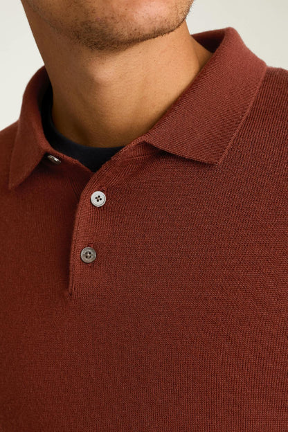 Merino Long Sleeve Sweater Polo Bonobos Trending