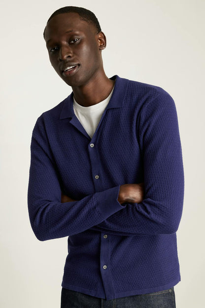 Hudson Long Sleeve Sweater Polo Bonobos Best Seller