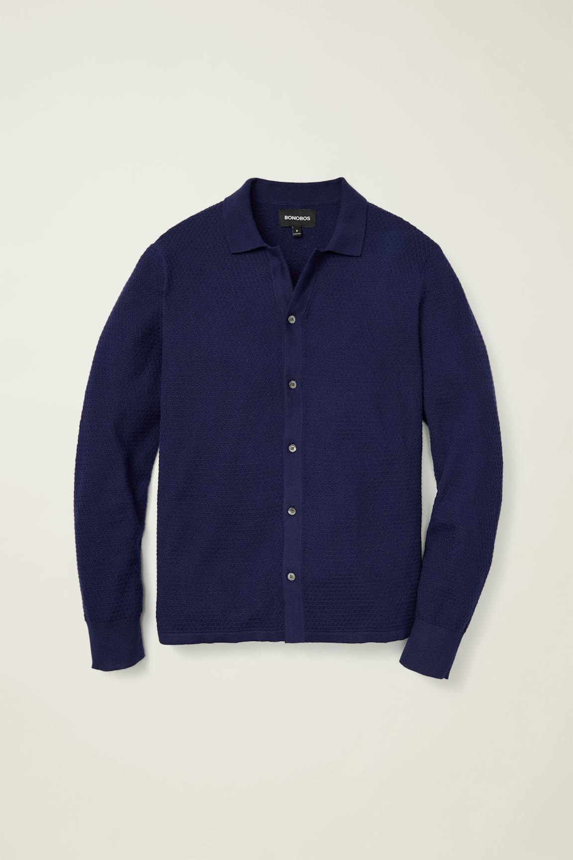 Hudson Long Sleeve Sweater Polo Bonobos Best Seller