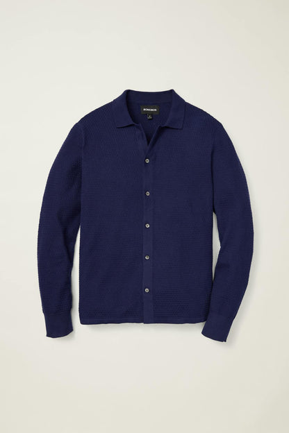 Hudson Long Sleeve Sweater Polo Bonobos Best Seller