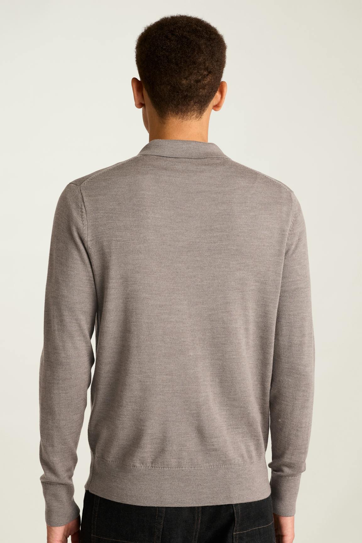 Merino Long Sleeve Sweater Polo Bonobos Top Pick