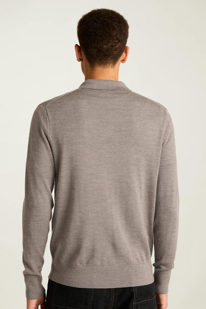 Merino Long Sleeve Sweater Polo Bonobos Top Pick