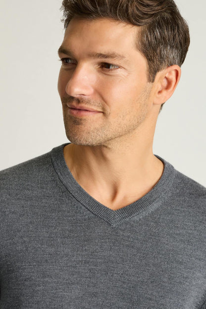 Washable Merino V-Neck Sweater Bonobos Featured