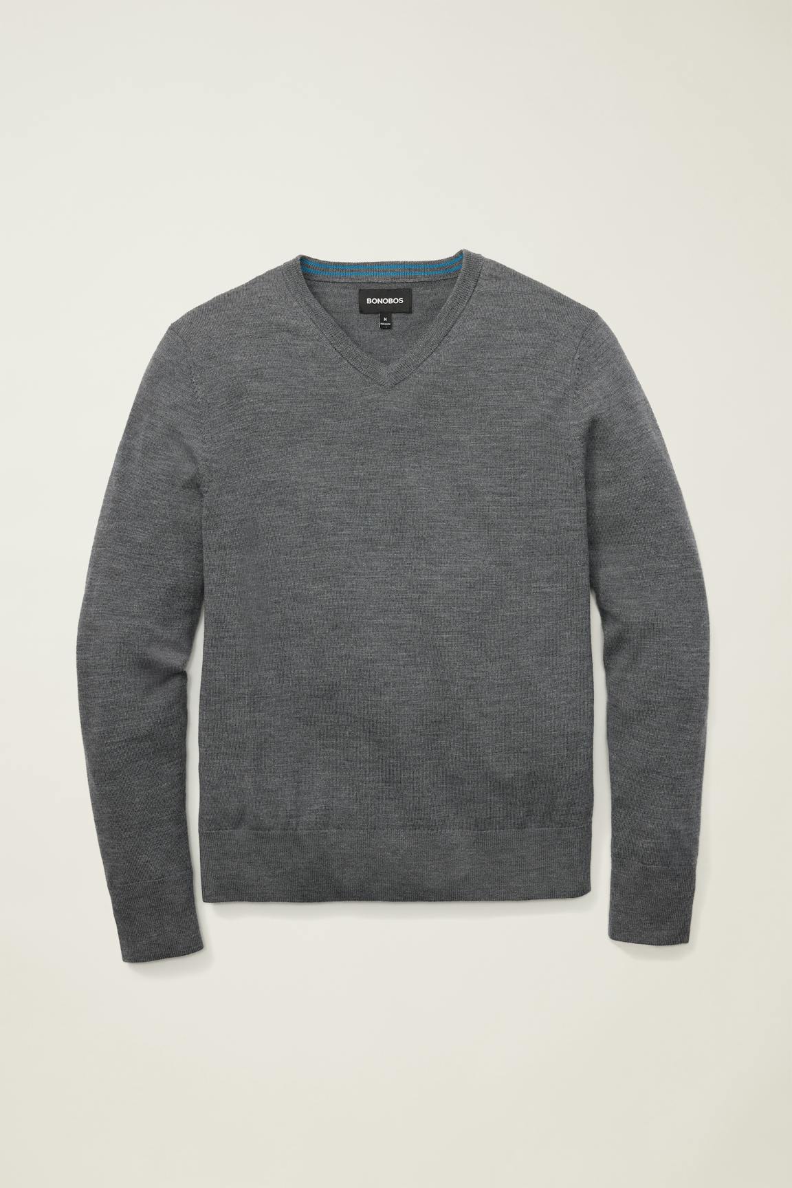 Washable Merino V-Neck Sweater Bonobos Featured