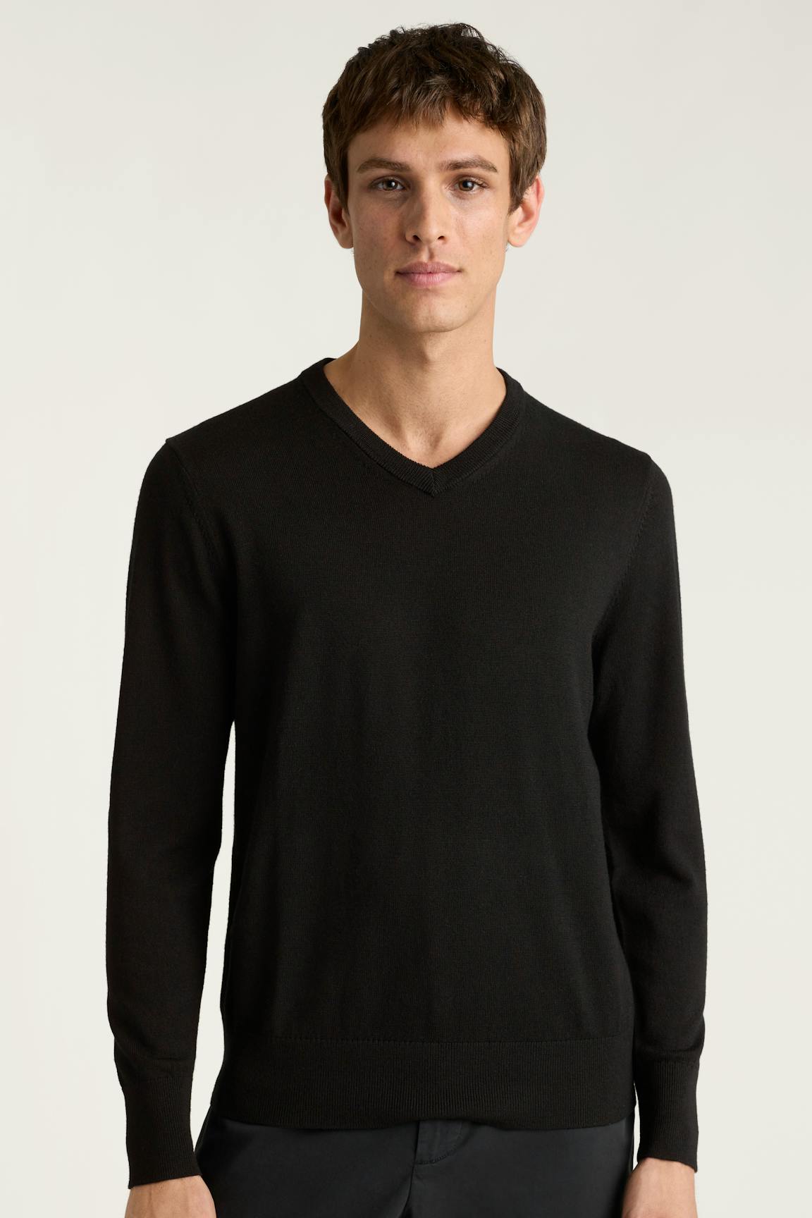 Washable Merino V-Neck Sweater Bonobos Best Seller