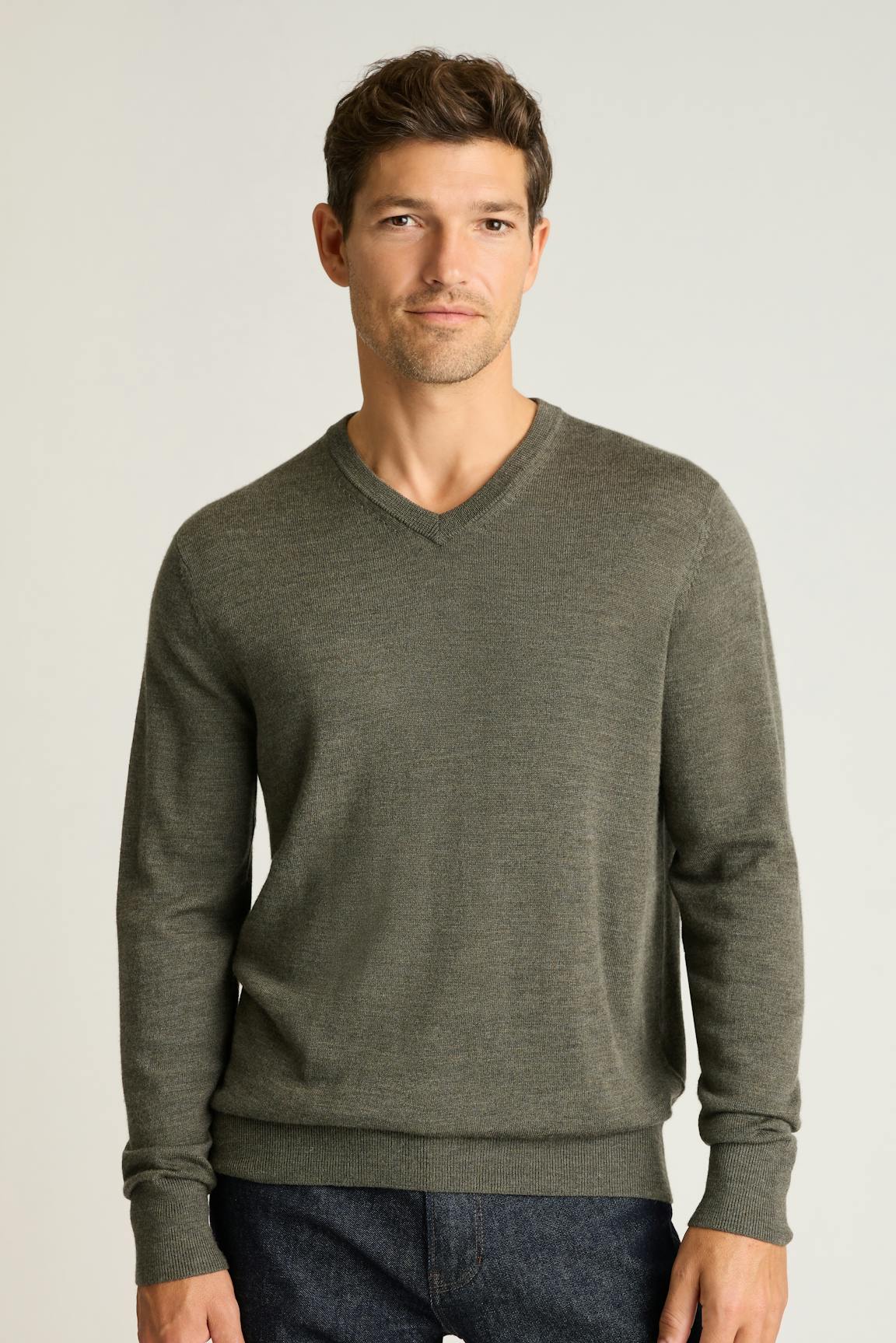 Washable Merino V-Neck Sweater Bonobos Premium