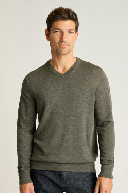Washable Merino V-Neck Sweater Bonobos Premium