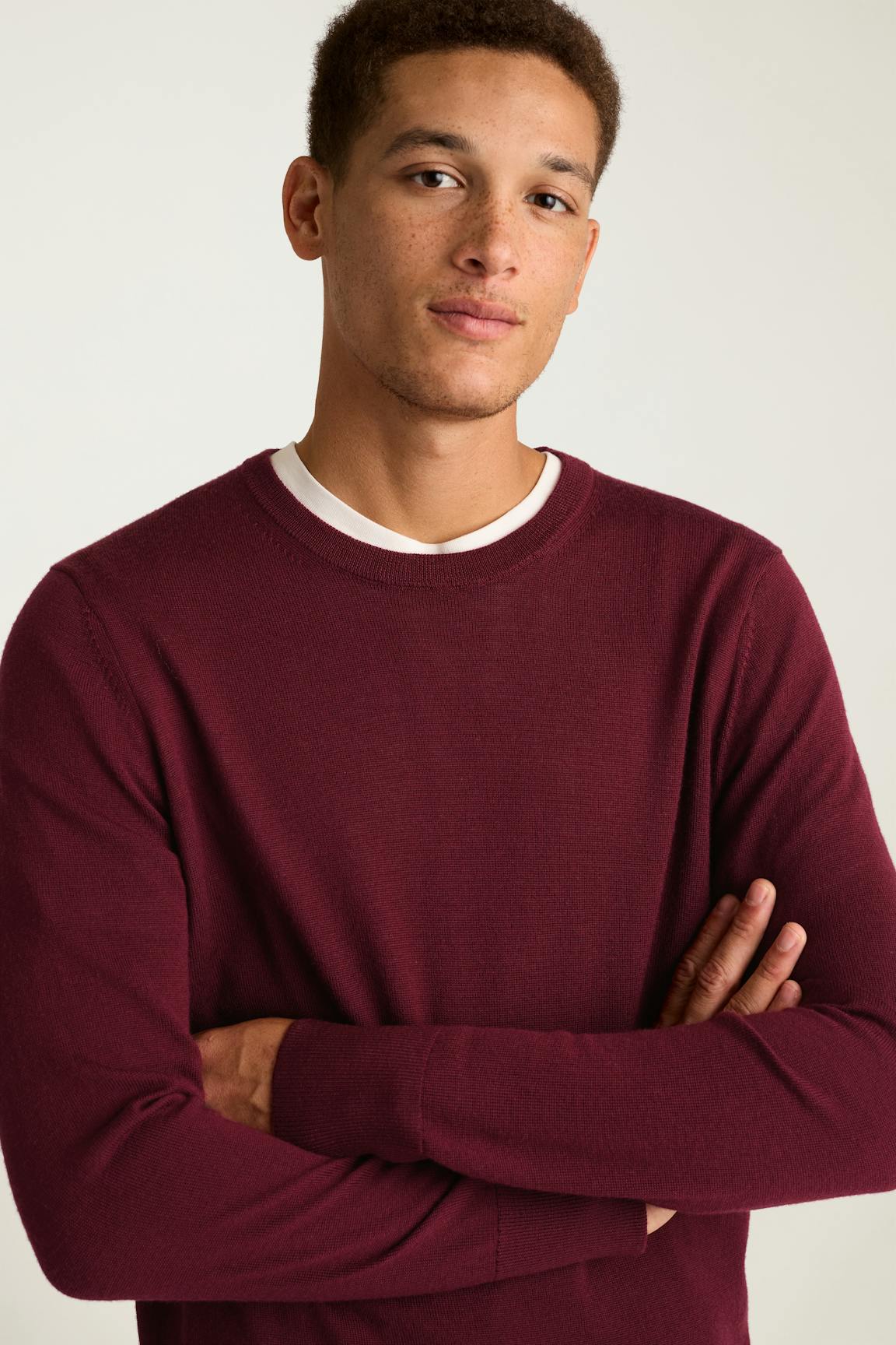 Washable Merino Crew Neck Sweater Bonobos New