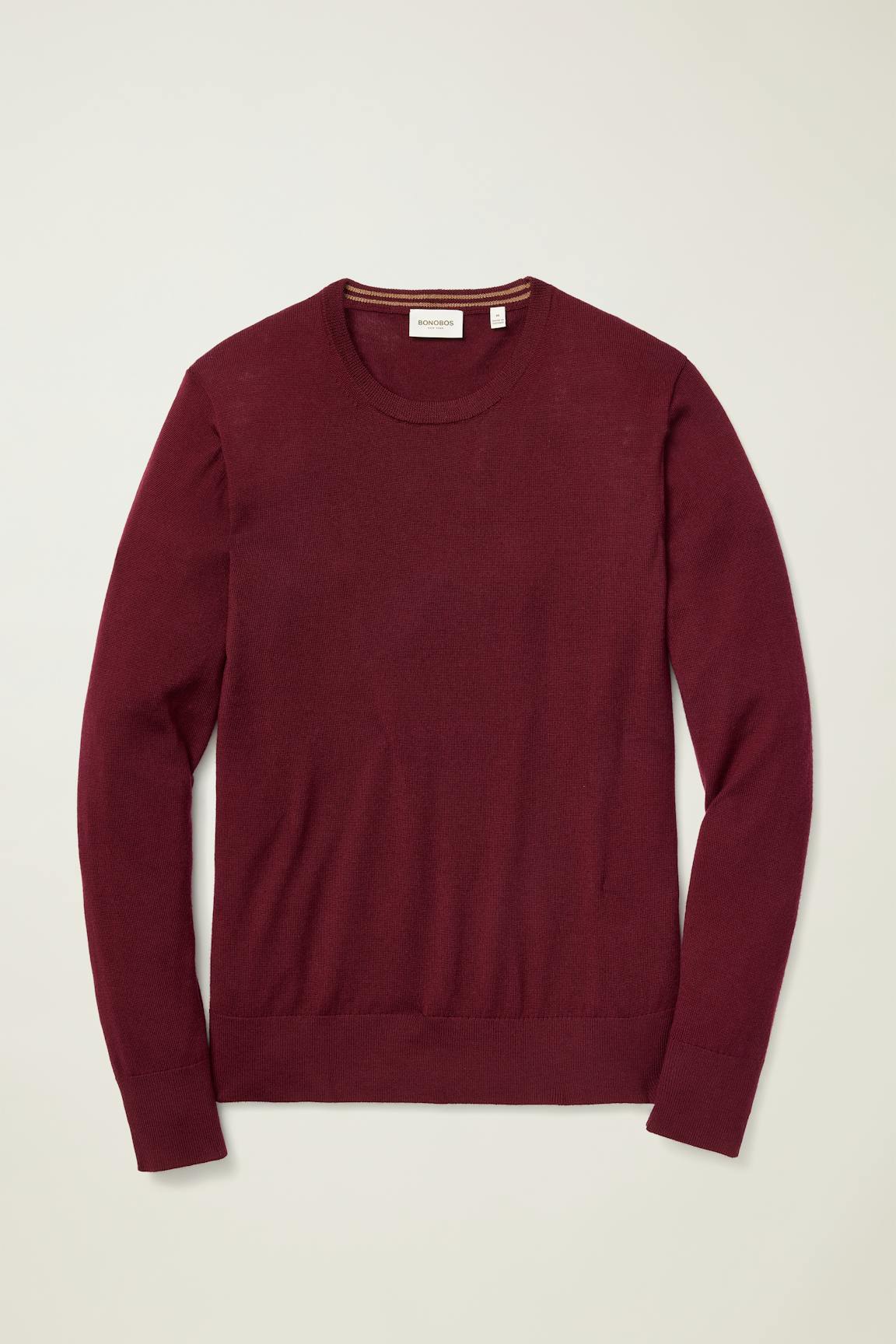 Washable Merino Crew Neck Sweater Bonobos New
