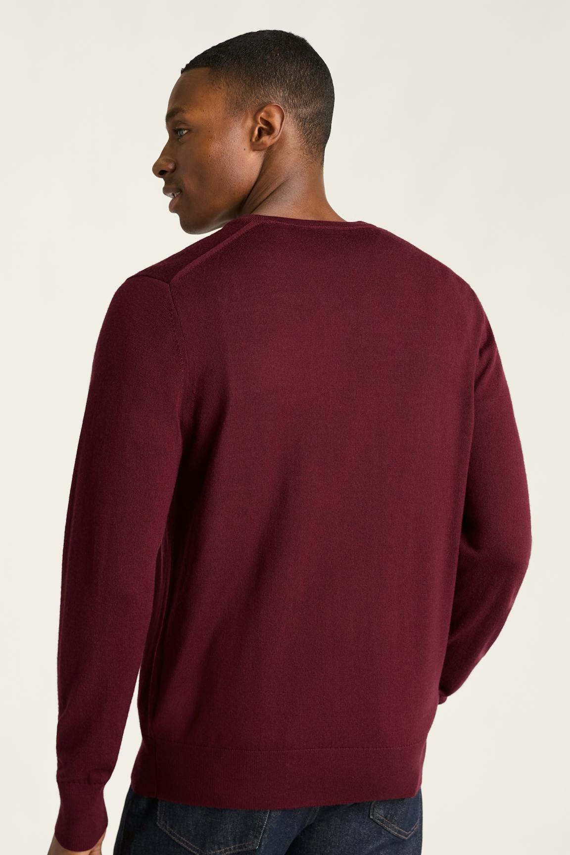 Washable Merino V-Neck Sweater Bonobos Featured