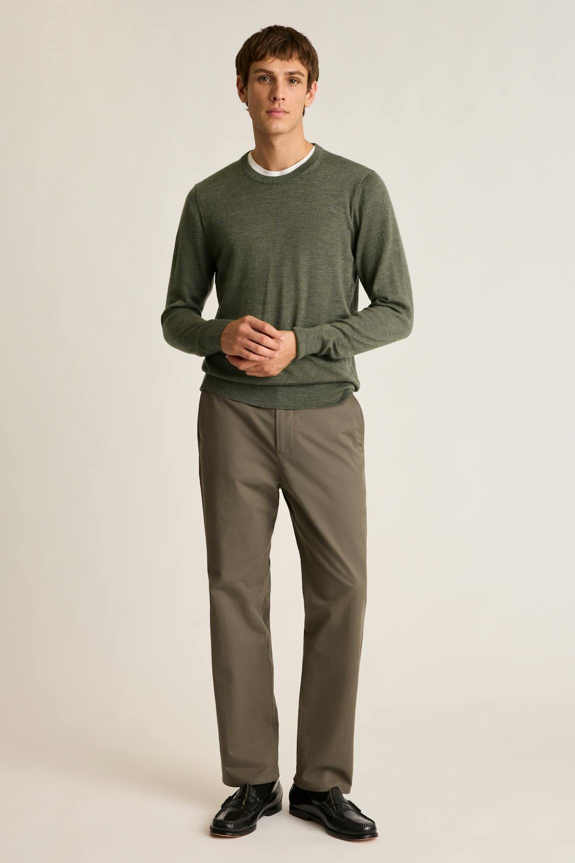Washable Merino Crew Neck Sweater Bonobos Popular