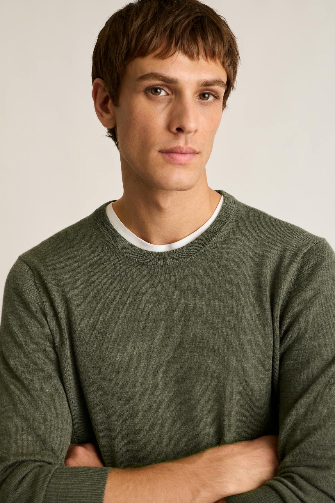 Washable Merino Crew Neck Sweater Bonobos Popular