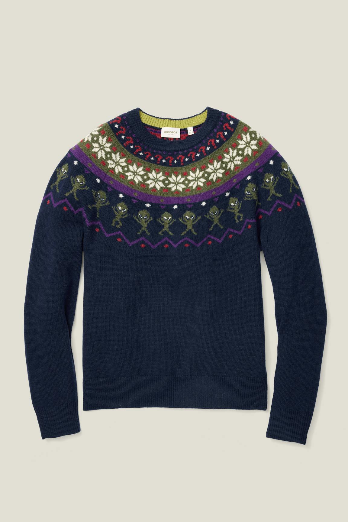 Phone Home Fair Isle Sweater Bonobos Best Seller