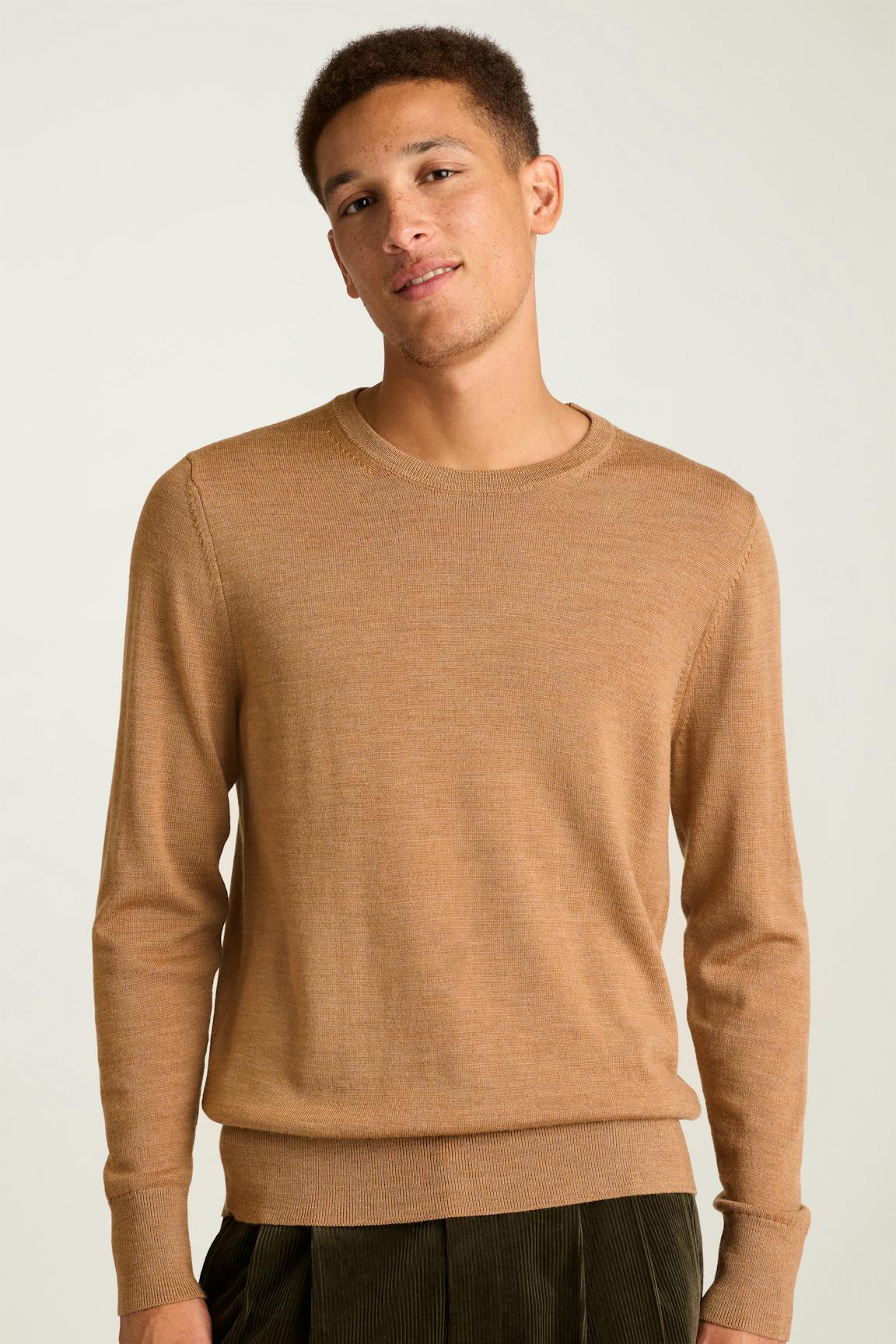 Washable Merino Crew Neck Sweater Bonobos Top Pick
