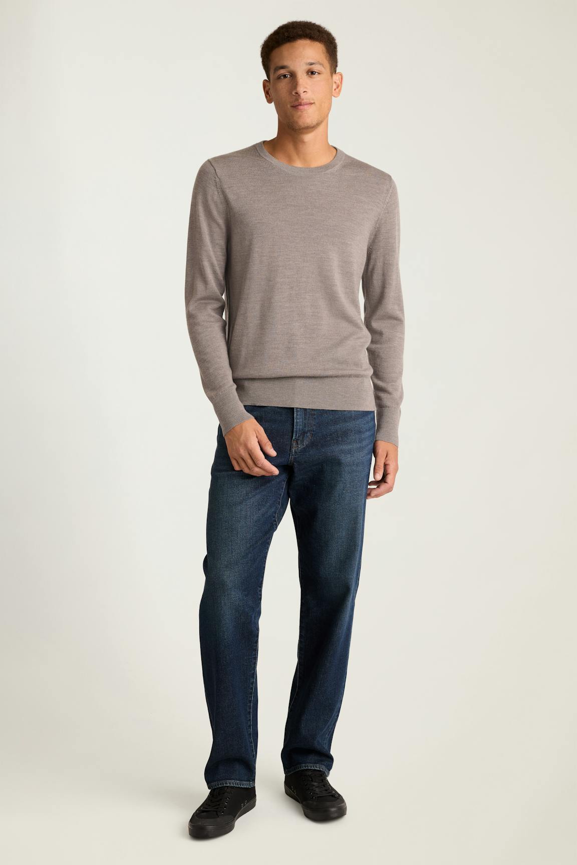 Washable Merino Crew Neck Sweater Bonobos Premium