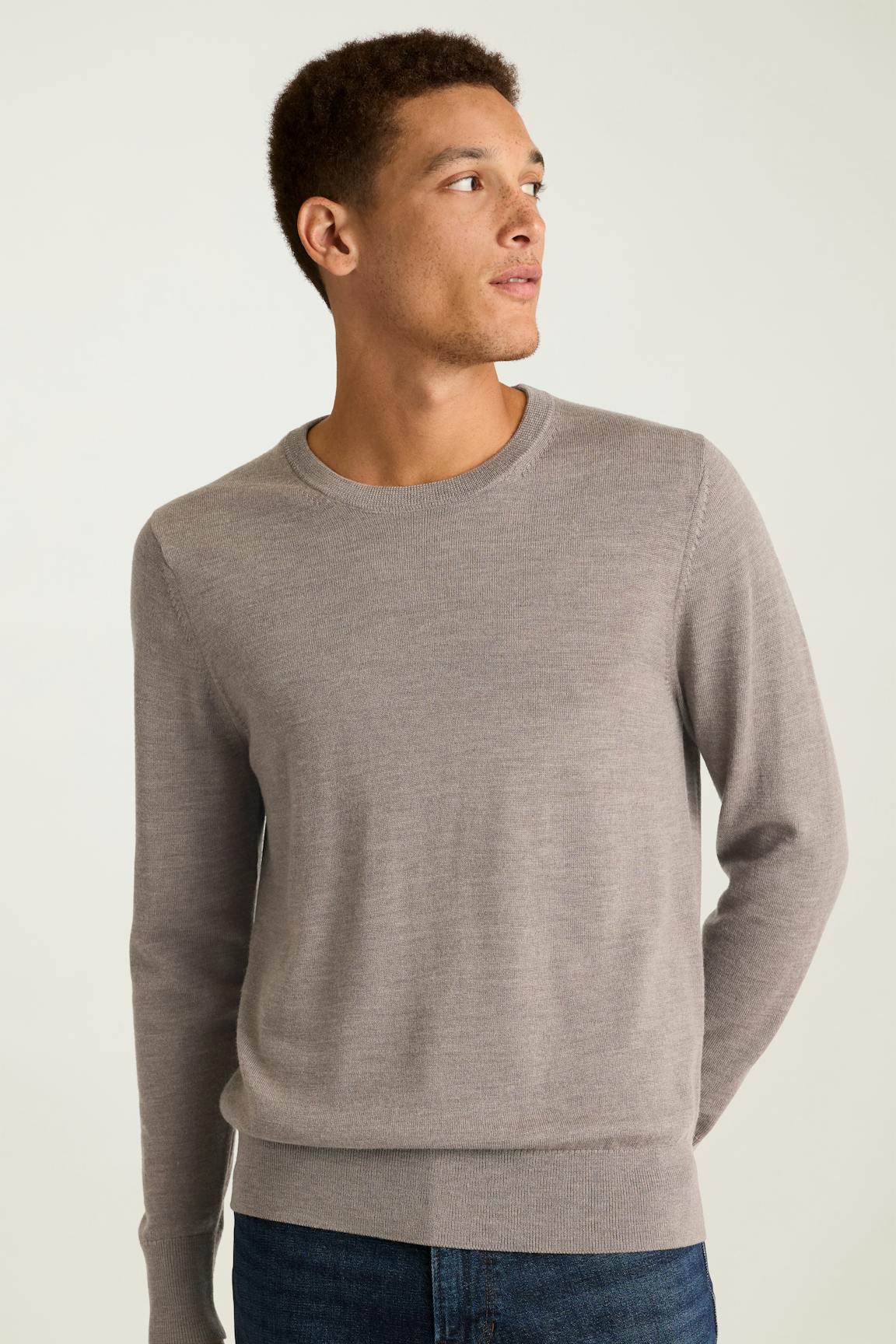 Washable Merino Crew Neck Sweater Bonobos Premium