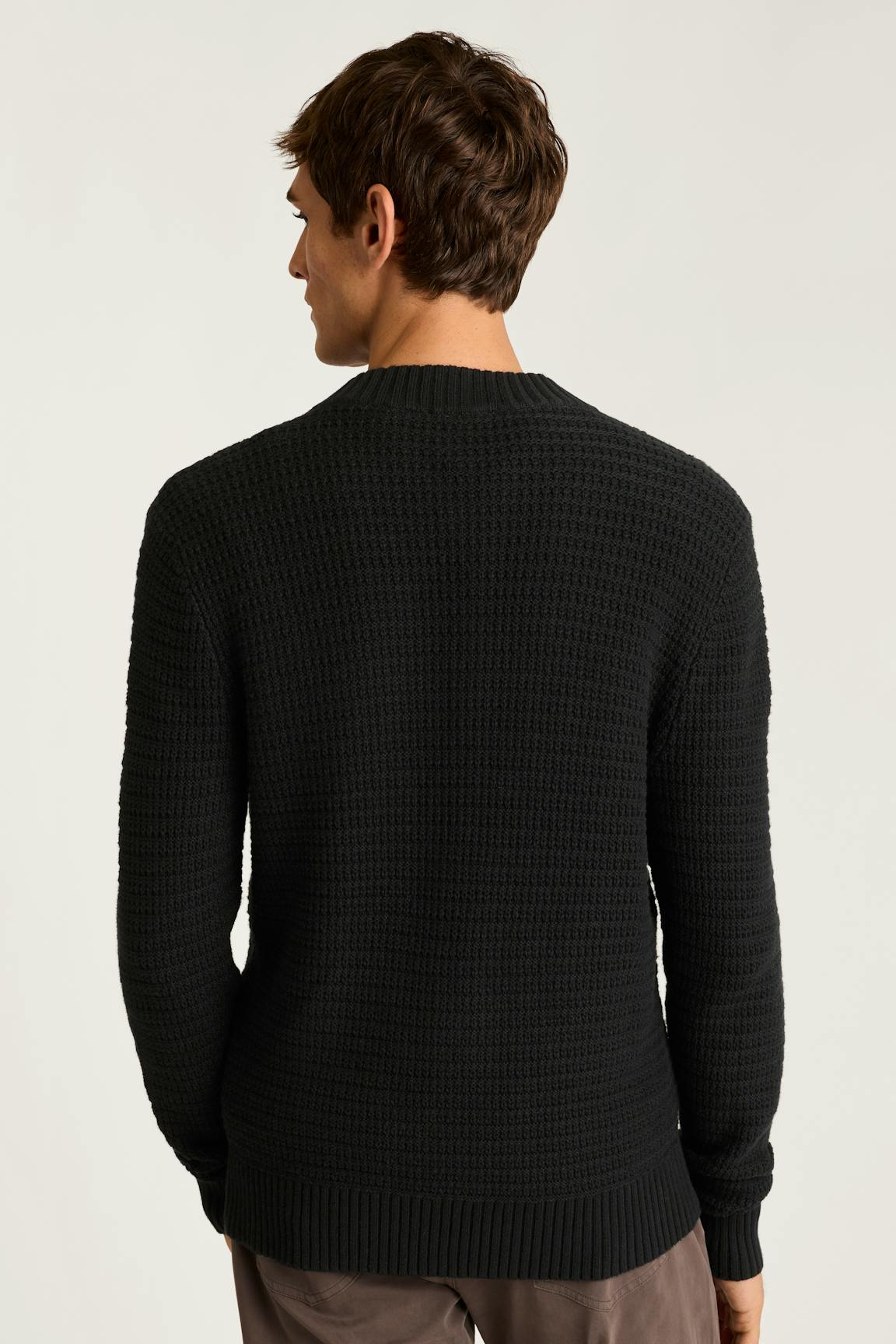 Cotton Cashmere Henley Sweater Bonobos New