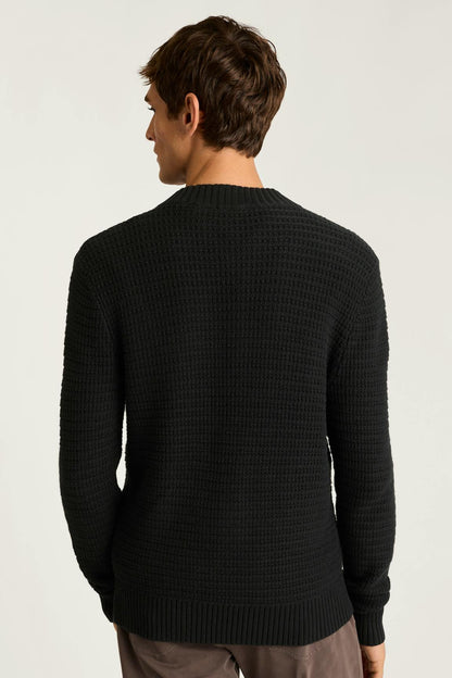 Cotton Cashmere Henley Sweater Bonobos New