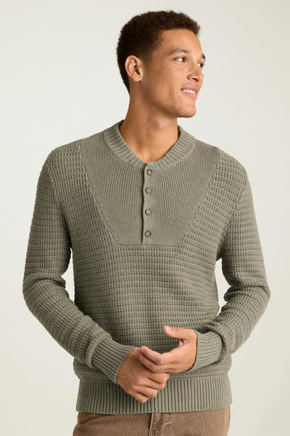 Cotton Cashmere Henley Sweater Bonobos Premium