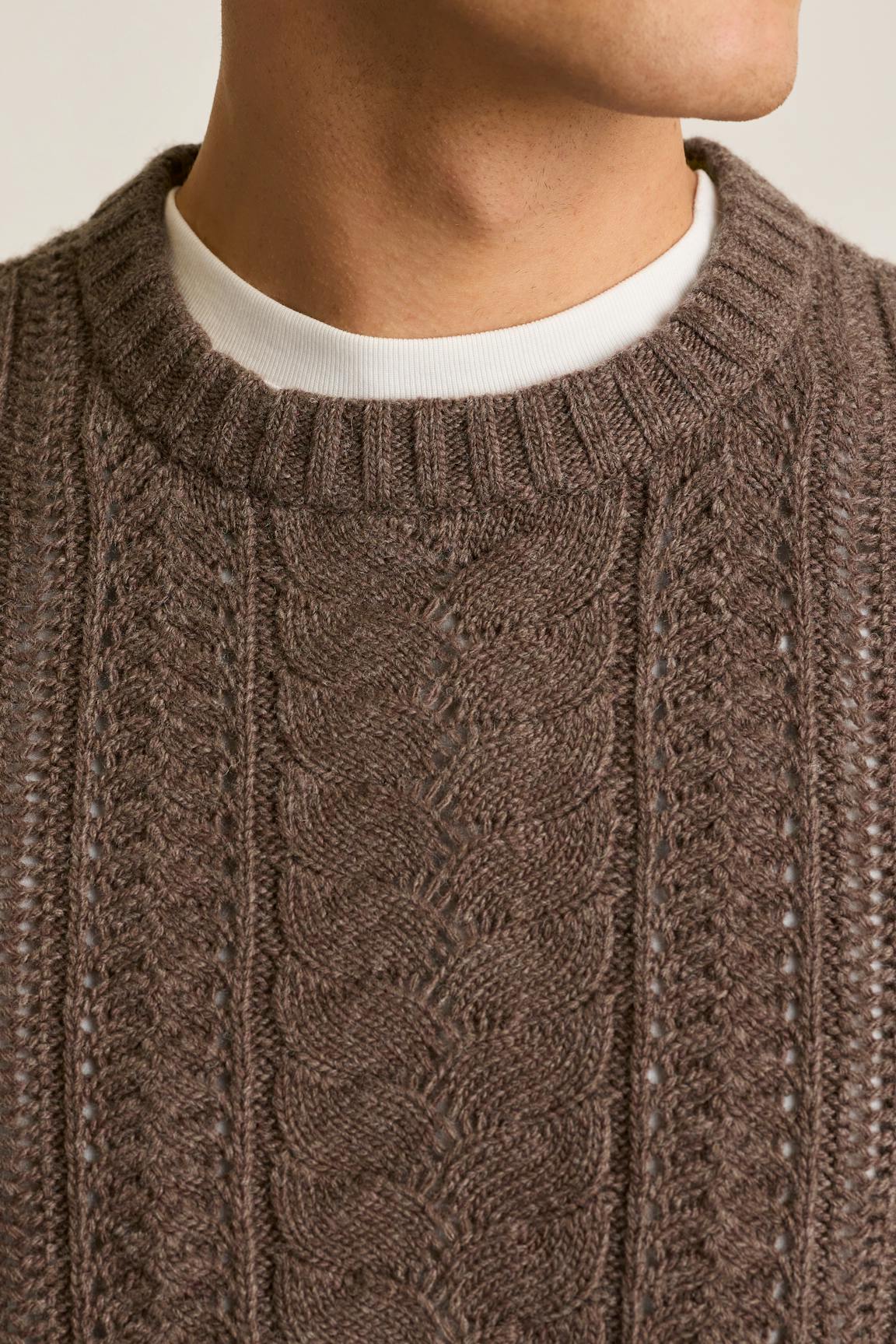 Merino Cable Sweater Bonobos New