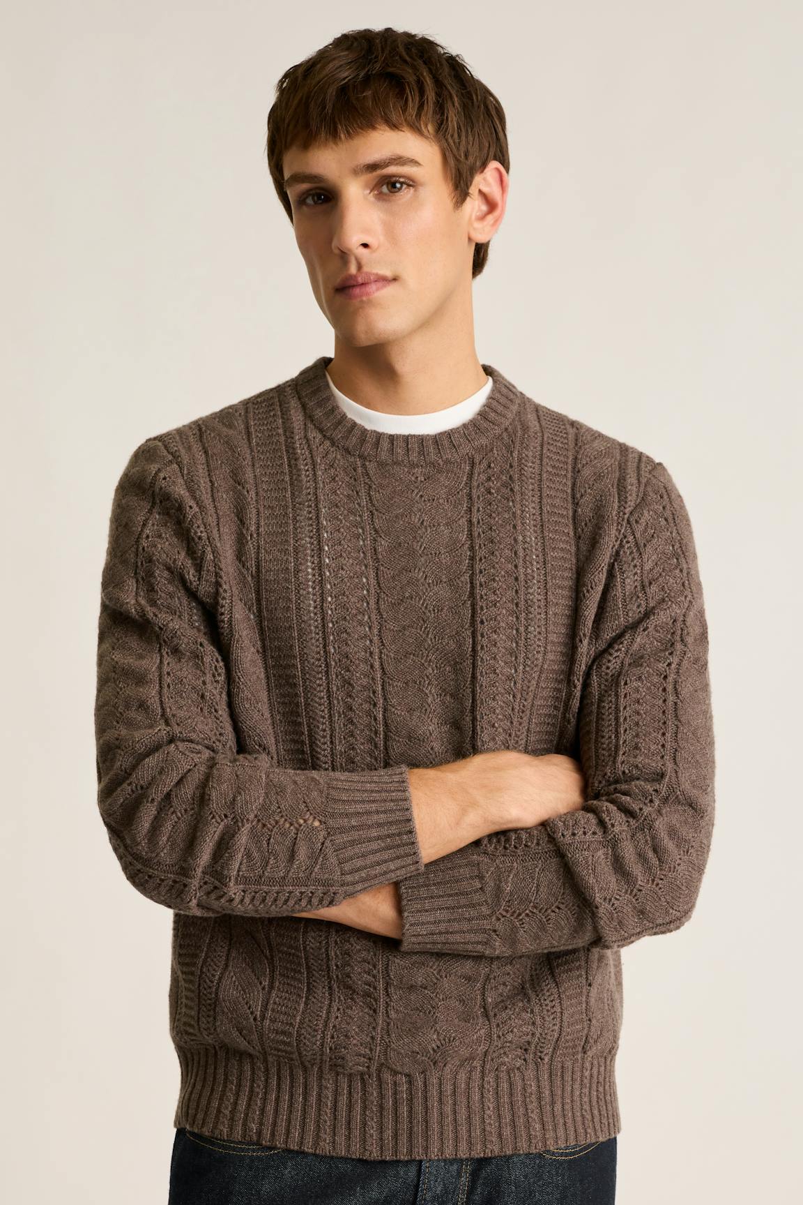 Merino Cable Sweater Bonobos New