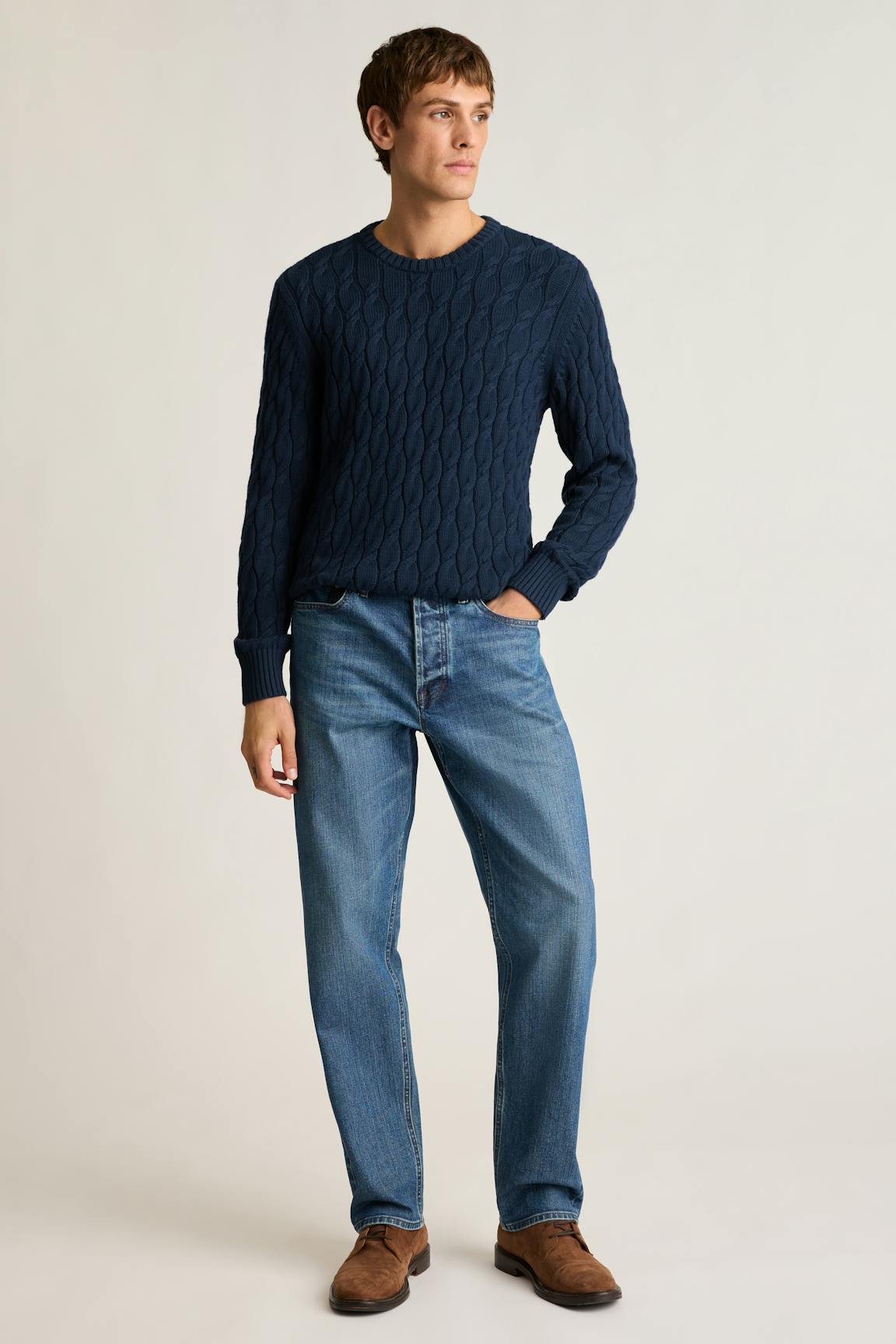 Italian Cotton Cable Sweater Bonobos Featured