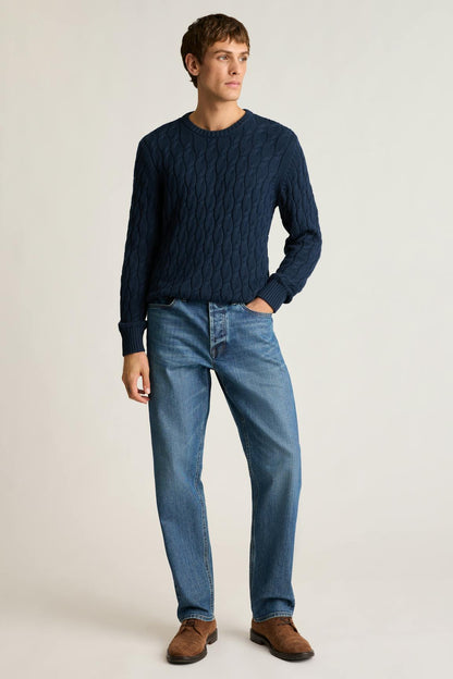 Italian Cotton Cable Sweater Bonobos Featured