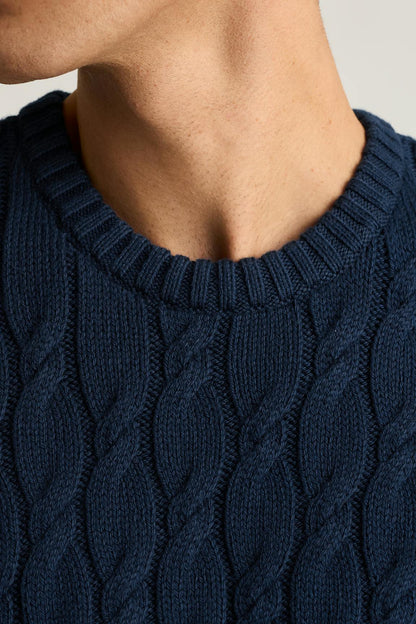 Italian Cotton Cable Sweater Bonobos Featured