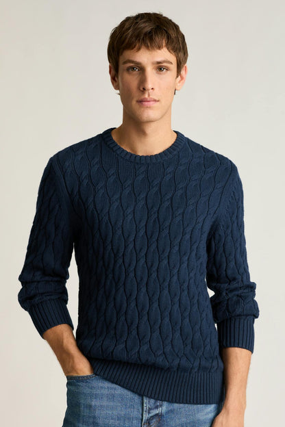 Italian Cotton Cable Sweater Bonobos Featured