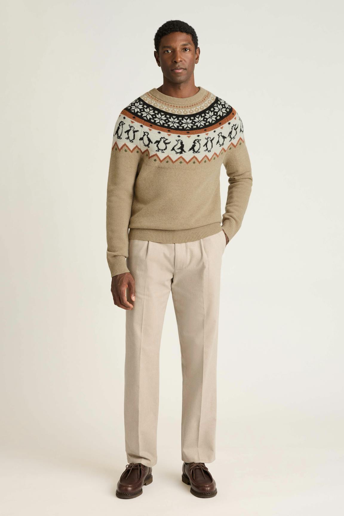 Disco Penguin Fair Isle Sweater Bonobos Popular