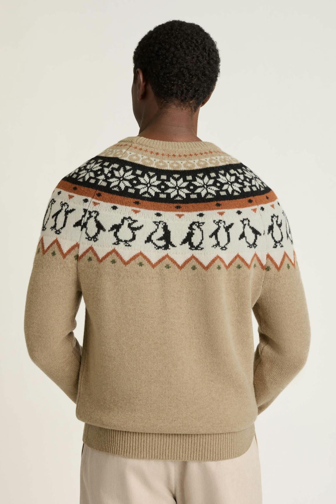 Disco Penguin Fair Isle Sweater Bonobos Popular